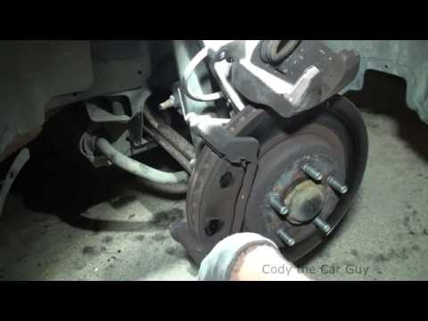 Dodge Magnum brake pads replacement simple and easy
