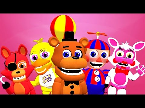 [SFM FNAF] FIVE NIGHTS AT FREDDY'S WORLD SONG (COLLAB)