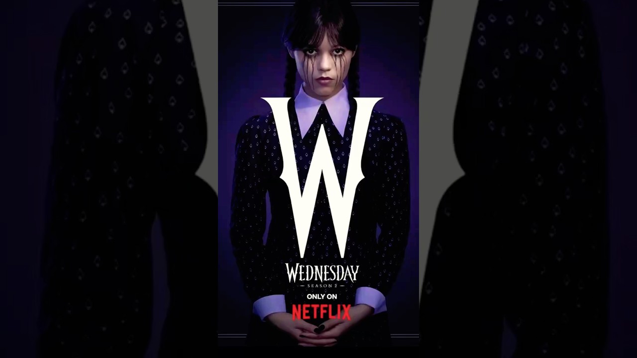 New character poster for Season 2 of Netflix’s hit series Wednesday has arrived🖤