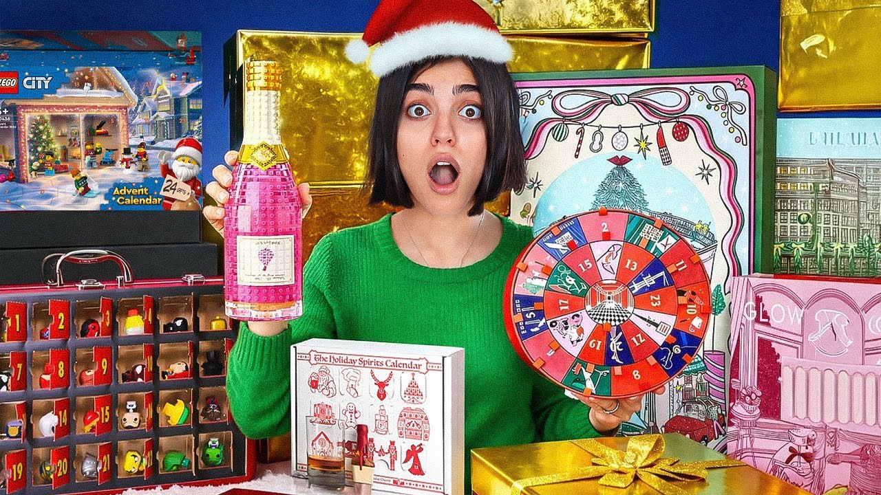 همه جعبه شانسی‌های تقویمی رو باز کردیم 🤩 عجیب‌ترین ادونت کلندر های دنیا