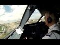 Pilots view of Wizz Airs low pass over the.