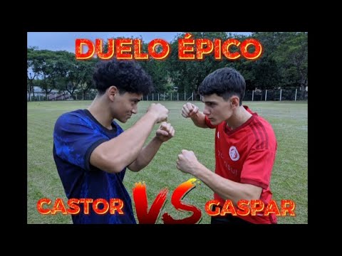 Desafio entre CASTOR E GASPAR no campo de Mariano Moro #futebol #duelo #chutes