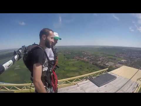 Dream Jump - Skok z komina 222 m Głogów 2017