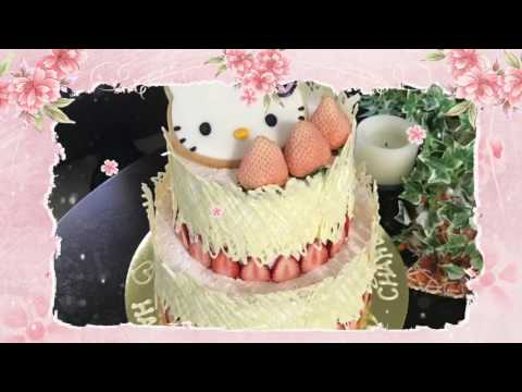 Birthday cake the making...