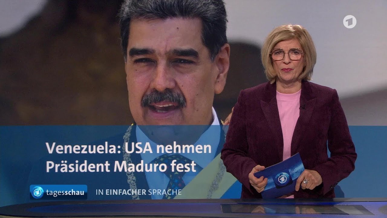 tagesschau in Einfacher Sprache 19:00 Uhr, 05.01.2026