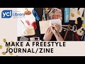 "Stay Creative, York County!" Art Tutorial - "Freestyle Journal"