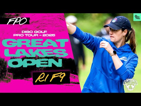 2025 Discraft Great Lakes Open | FPO R1F9 | Scoggins, Gannon, Handley, Allen | Jomez Disc Golf
