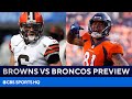 NFL Insider Previews Browns vs Broncos [Baker Mayfield, Broncos Defense, & MORE] | CBS Sports HQ