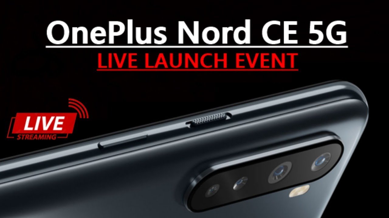 OnePlus Nord CE 5G LIVE Launch Event