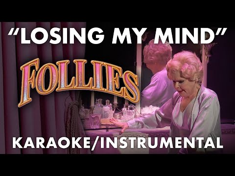 "Losing My Mind" - Follies KARAOKE | EJM Instrumentals | Sondheim Month 2024!