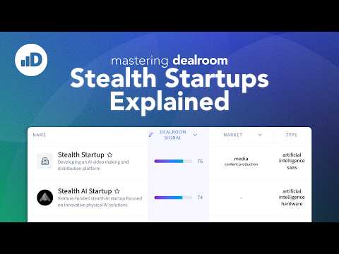 Stealth Startups - Explained thumbnail