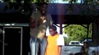 George Huff in Cleburne, Texas