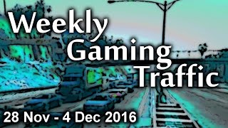 WHAT'S NEW IN GAMING WORLD | Weekly Gaming Traffic 008 | 28 Nov - 4 Dec 2016 |