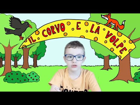 FIABE - Il corvo e la volpe
