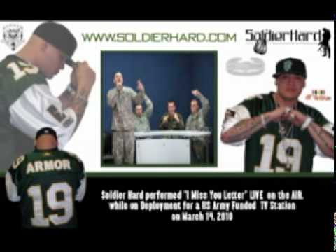 US Army Rapper Soldier Hard - I Miss You Letter  (Informational Video)