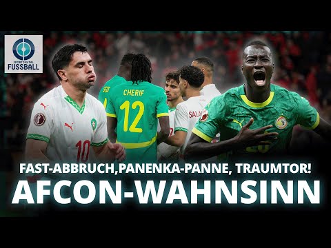 Von Fast-Abbruch bis Traumtor: Der Final-Wahnsinn vom Afrika-Cup in voller Länge!