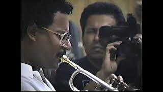 Sharpening my eye before the gig at Central Park bandshell