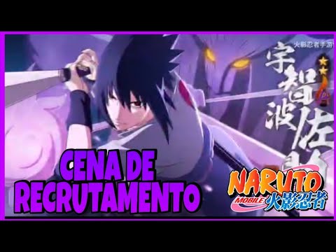 Naruto Mobile: CENA DE RECRUTAMENTO SASUKE SUSANO 🦅 [BR-LS]