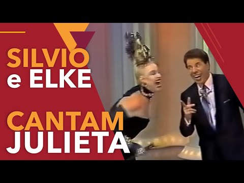ELKE MARAVILHA E SILVIO SANTOS – 1990