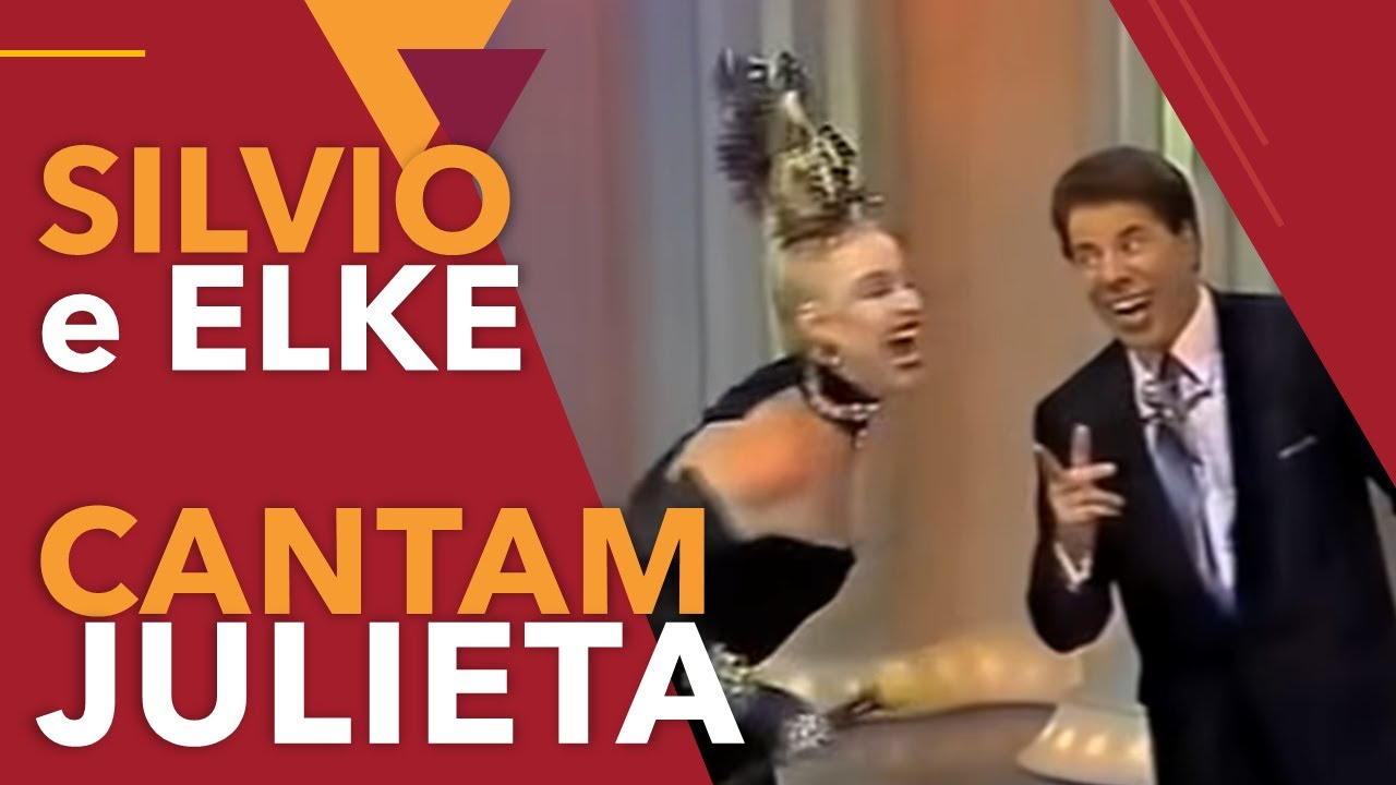 ELKE MARAVILHA E SILVIO SANTOS – 1990