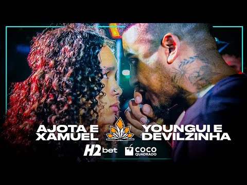 AJOTA E XAMUEL X YOUNGUI E DEVILZINHA | PRIMEIRA FASE | 406ª BATALHA DA ALDEIA (EDIÇÃO DE DUPLAS)