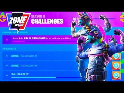 The New "ZONE WARS" Challenges & Rewards In Fortnite! (Zone Wars LTM!)