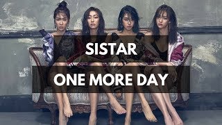 [LYRICS] SISTAR (씨스타) &amp; Giorgio Moroder - One More Day