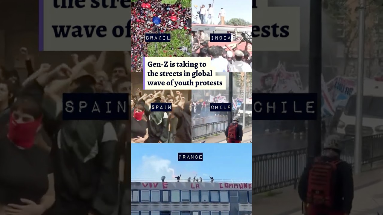 Gen-Z protesters worldwide demand economic stability, job creation, climate action
