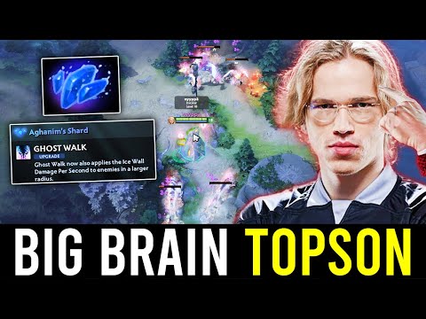 "How TOPSON Abuses AGHANIM'S SHARD on INVOKER.."