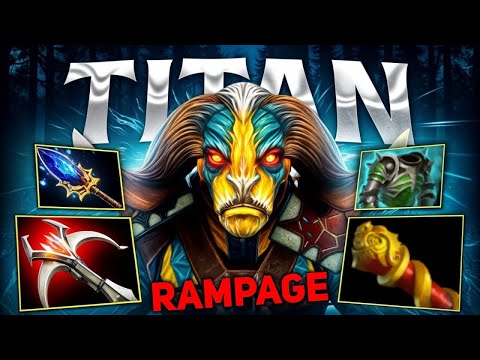 TRULY BECOME OP OFFLANE Elder Titan Hit Like A Truck 🔥🔥🔥 Rampage | Dota 2 Gameplay