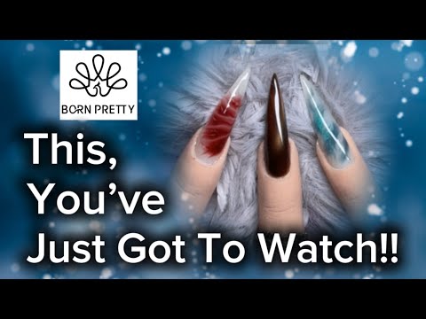 Born Pretty Dual Form Sculpting | 3 Nail Art Techniques & Glass Cat Eye