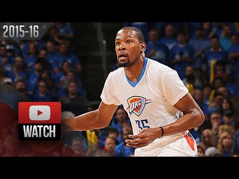 Kevin Durant Full Highlights vs Mavericks 2016 Playoffs R1G5 - 33 Pts, 7 Reb