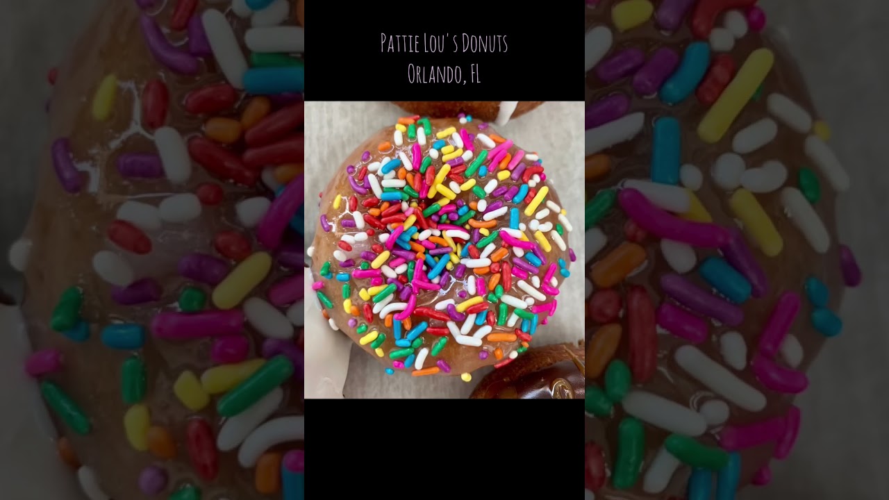 Amazing and #delicious #Donuts at Pattie Lou’s in #Orlando! A must visit! #Breakfast #Foodie #Shorts