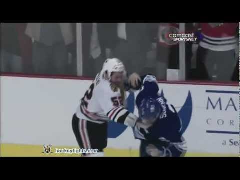 Luke Schenn vs Brandon Bollig