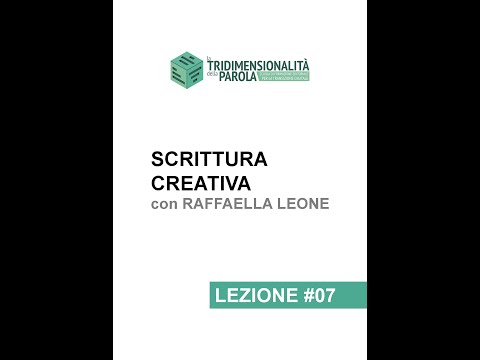 Corso di Scrittura Creativa [7 di 17]