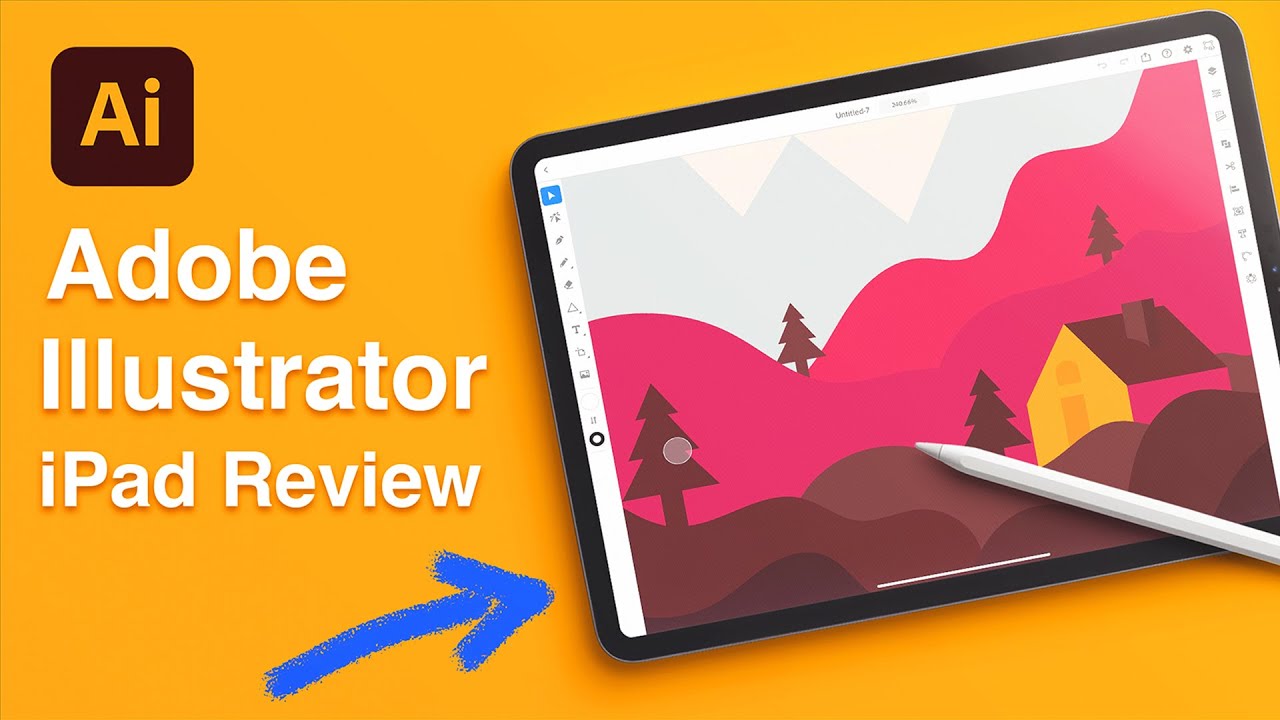 A Graphic Designers Review Of Adobe Illustrator On iPad 2020 👌
