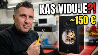 Išardžiau 150 € vertės HiFi kolonėles – štai kas jų viduje