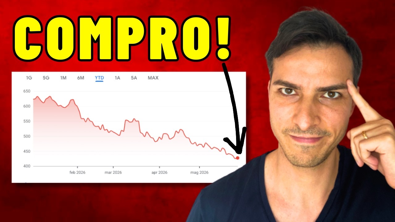 Perché voglio ricomprare questo titolo (anche se sta crollando)