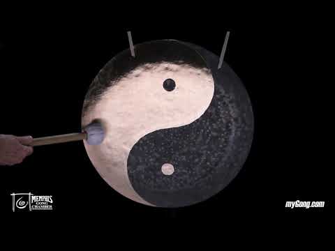 Meinl 24 inch Yin Yang Wind Gong with stand image 3