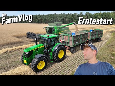 Close to the first few meters? Grain harvest begins!