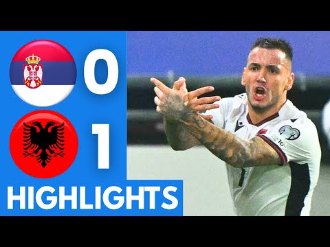 Serbia vs Albania (0-1) Highlights | UEFA World Cup Qualifiers 2025/26