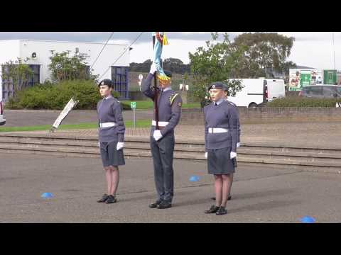 2367Sqn's 2018 Banner Party - Regional Banner Drill Competition