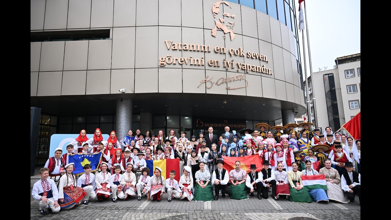 Akın, Dünya Çocuklarını Ağırladı