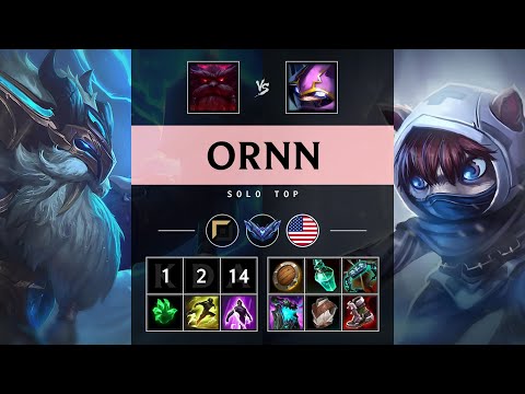 Ornn Top vs Kennen - NA Diamond Patch 25.16