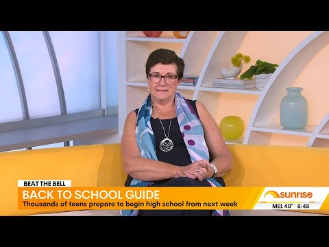 Maggie Dent joins Weekend Sunrise with a Back-To-School guide | Sunrise