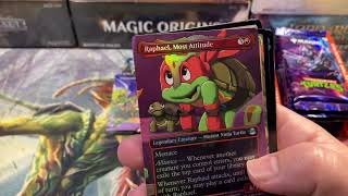 Teenage Mutant Ninja Turtles Invade Magic The Gathering Collector Booster Box Opening Unboxing TMNT