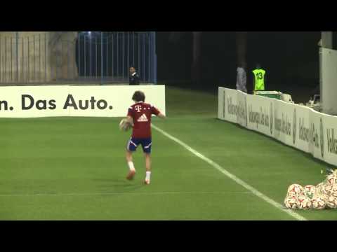 Gianluca Gaudino shows his skills FC Bayern Munich