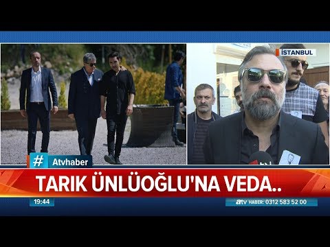 Tarık Ünlüoğlu'na veda - Atv Haber 3 Ekim 2019