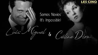 Luis Miguel &amp; Céline Dion | Somos Novios (It’s Impossible) | LEGENDADO PT BR