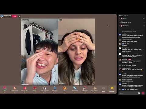 RuPaul's Drag Race UK vs the World Fontana & Zahirah Zapanta Tiktok Live + chatten